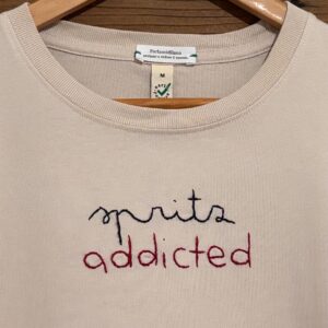 SPRITZ ADDICTED - M UNISEX BIO SABBIA (LIMITED EDITION PREMIUM JERSEY)