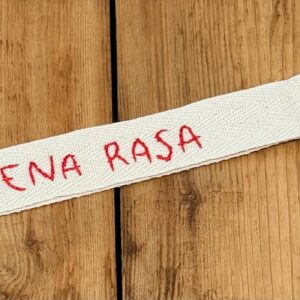 PORTACHIAVI "PIENA RASA" ricamato a mano