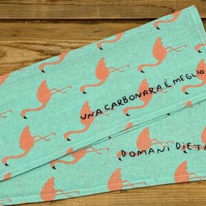 TOVAGLIETTE "UNA CARBONARA E' MEGLIO/DOMANI DIETA"