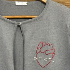 SOGNO D'ESTATE L/XL "CUORE ANATOMICO-AMATI" (Color grigio)